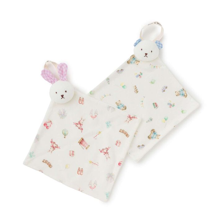 TOYS Mascot Handkerchief Towel [Made in Japan],Pink, medium image number 6