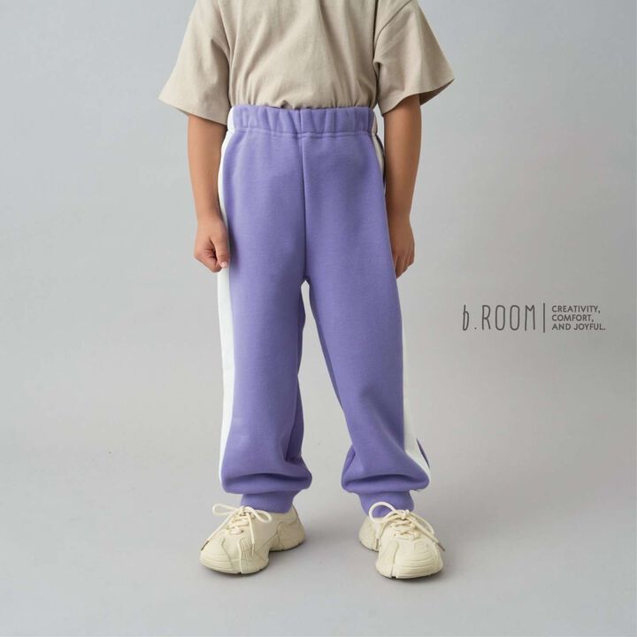 [Daily Standard Wear] [Quick-Dry Absorbent] Loose Fit Side Line Sweatpants,, medium