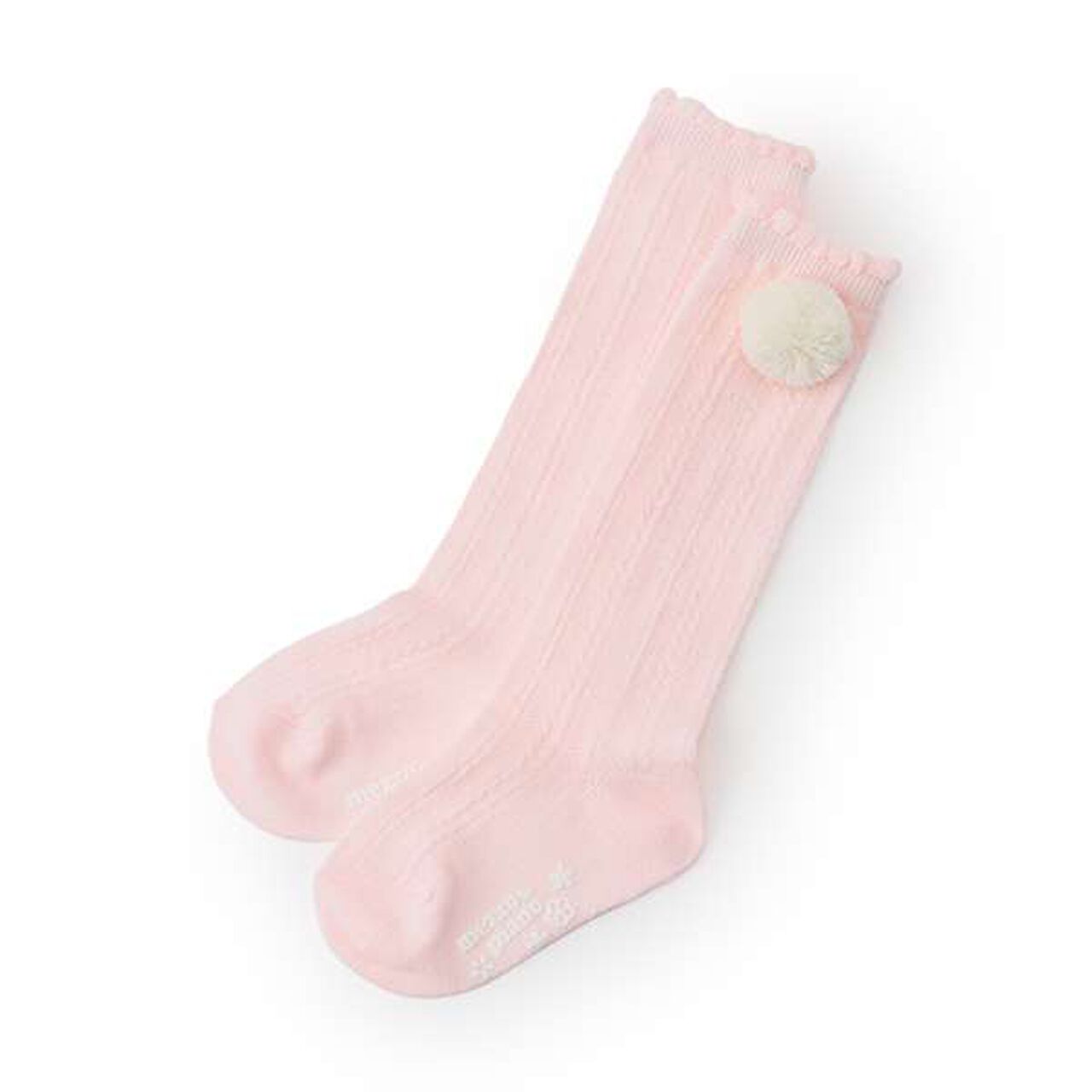 Bonten-Style Cable Knee-High Socks,Off white, large image number 6