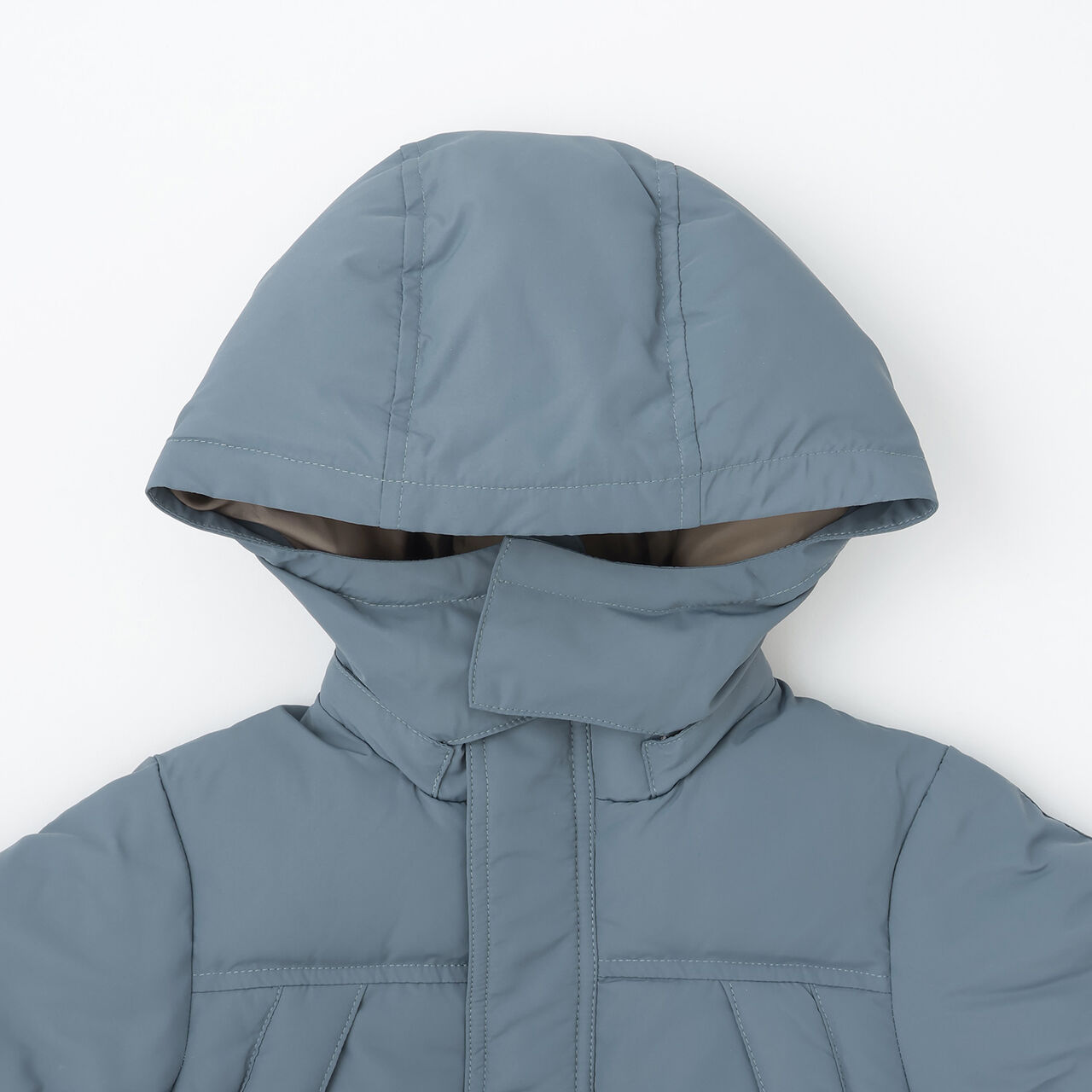 [Link/Water-Repellent Finish] Monster Down Jacket,Light beige, large image number 9