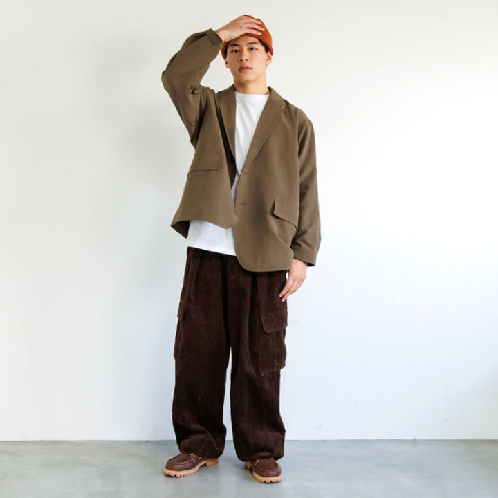 [Set Up Compatible] Utility Tailored Jacket,Navy, medium image number 1