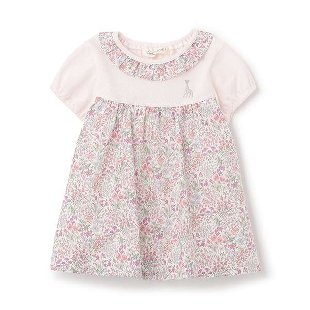 Small Floral Tunic,Pink, large image number 0