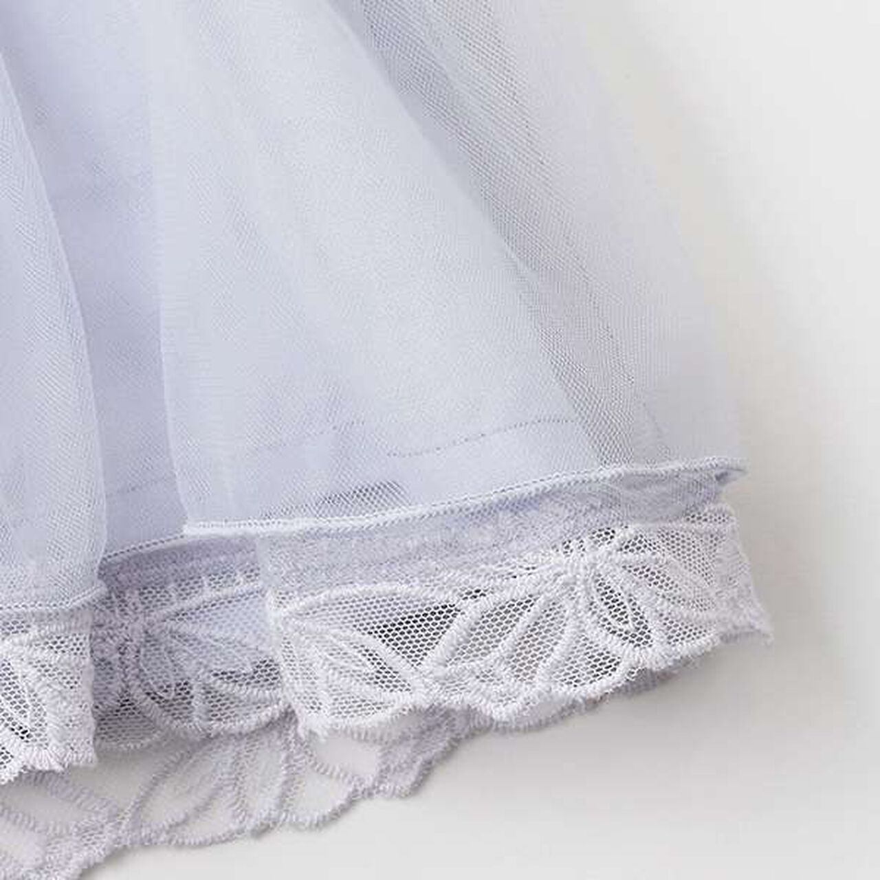 [Link] Sheer Peplum Docking T-Shirt,Light blue, large image number 8