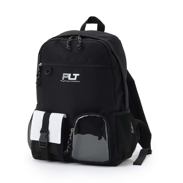 W Pocket Casual Backpack,Sax blue, medium image number 14