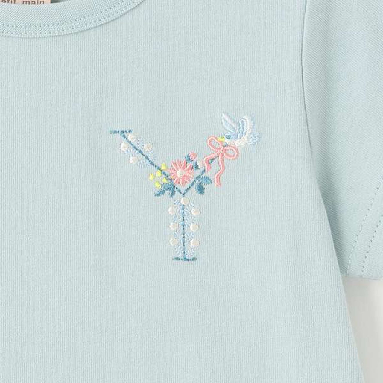 [Affordable] Alphabet T-Shirt,Black, large image number 13