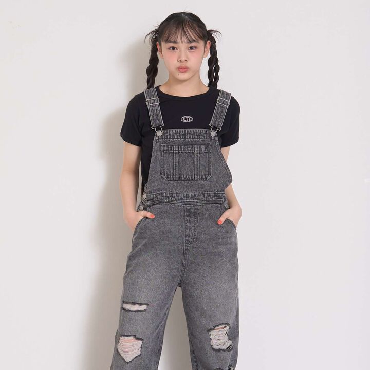 [BS] Denim Overalls,Blue, medium image number 3