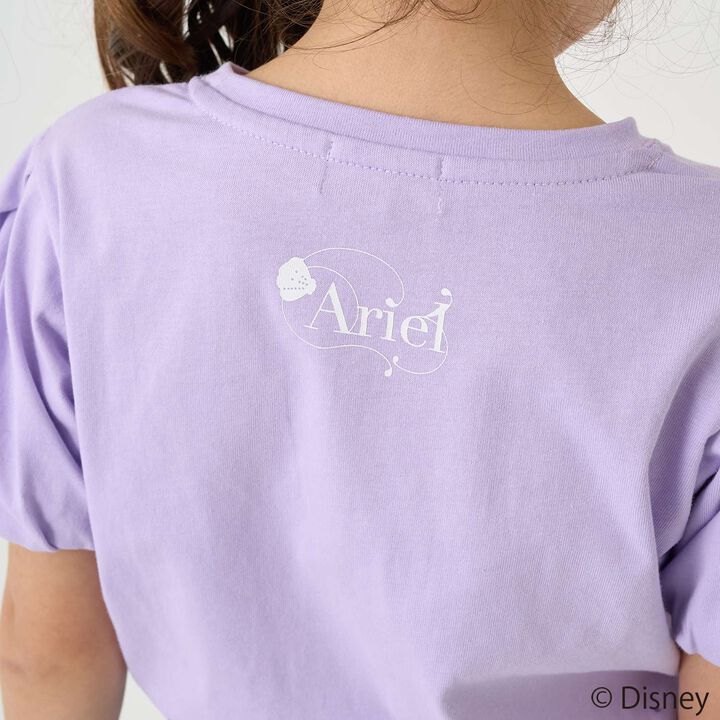 [Stain-resistant and Water-repellent] Disney Princess Puff Sleeve T-Shirt,White, medium image number 18