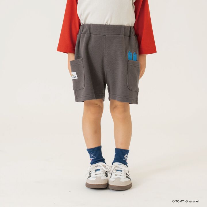 Gather! Plarails [Tomo Pants] Rails Jokers / 4-Length Pants,Moderate blue, medium image number 19