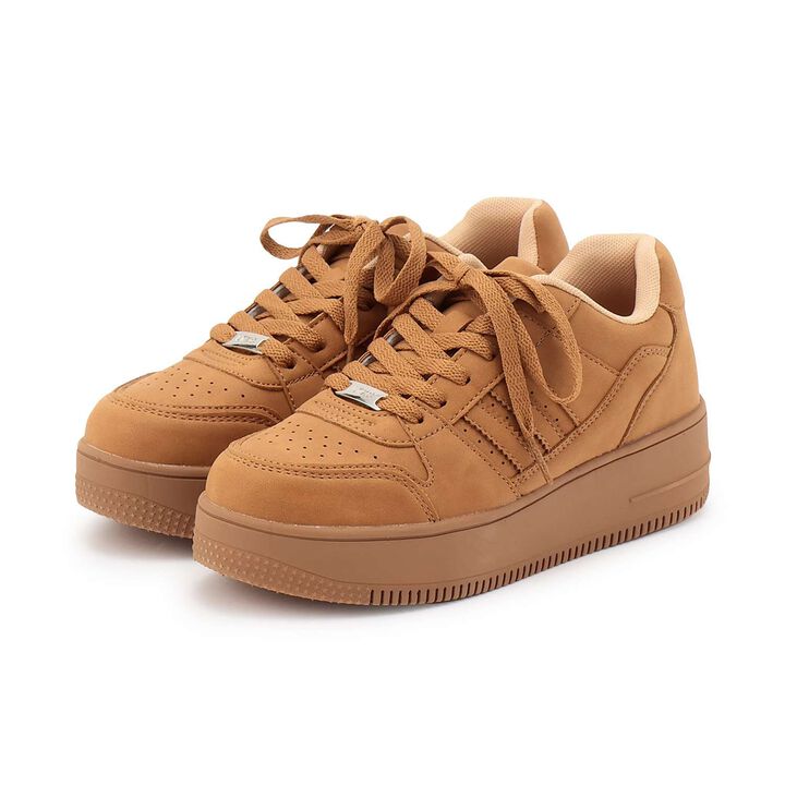 [LTXC] Lightweight Waterproof Line Coat Sneakers,Brown, medium image number 0