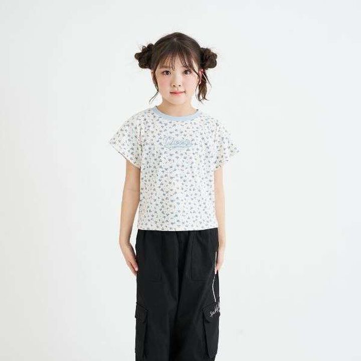 Daily Price Assorted Pattern Short-Sleeve Ribbed Top,Ivory, medium image number 20