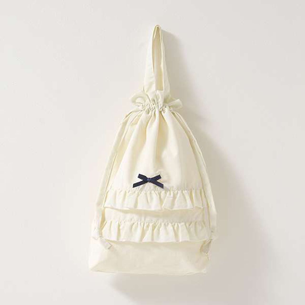 [Water-Repellent] Finish] Shoe Bag,Cream, large image number 7