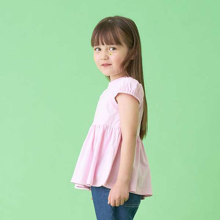 [Cool Touch] Either Way Is Fine Peplum T-Shirt,Silver gray, medium image number 15