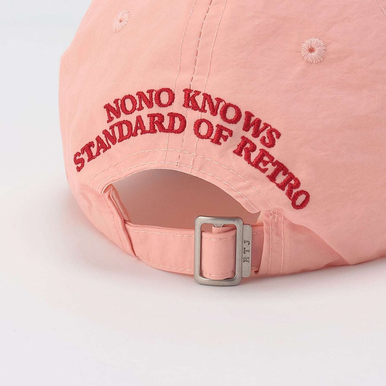 Heart Logo Embroidery Cap,Cream, large image number 6