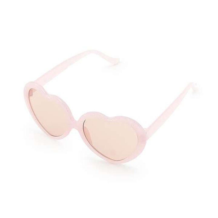 Heart Fashion Glasses,Light pink, medium image number 0
