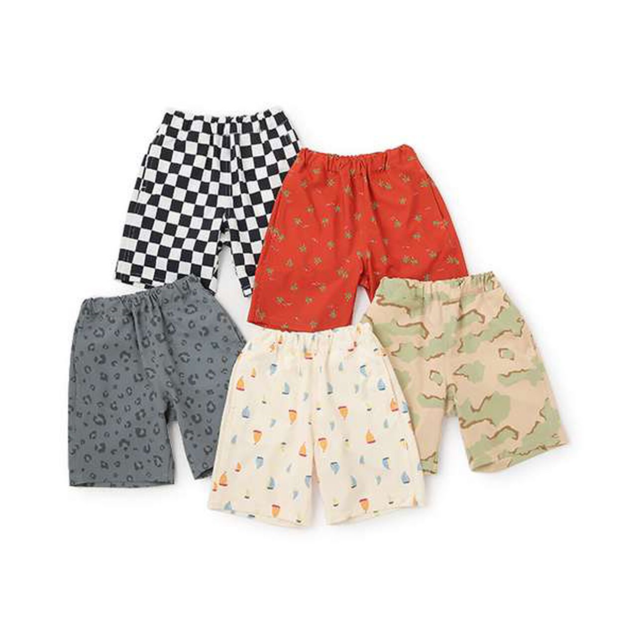 [Amphibious] Pattern Shorts,Sax blue, large image number 22