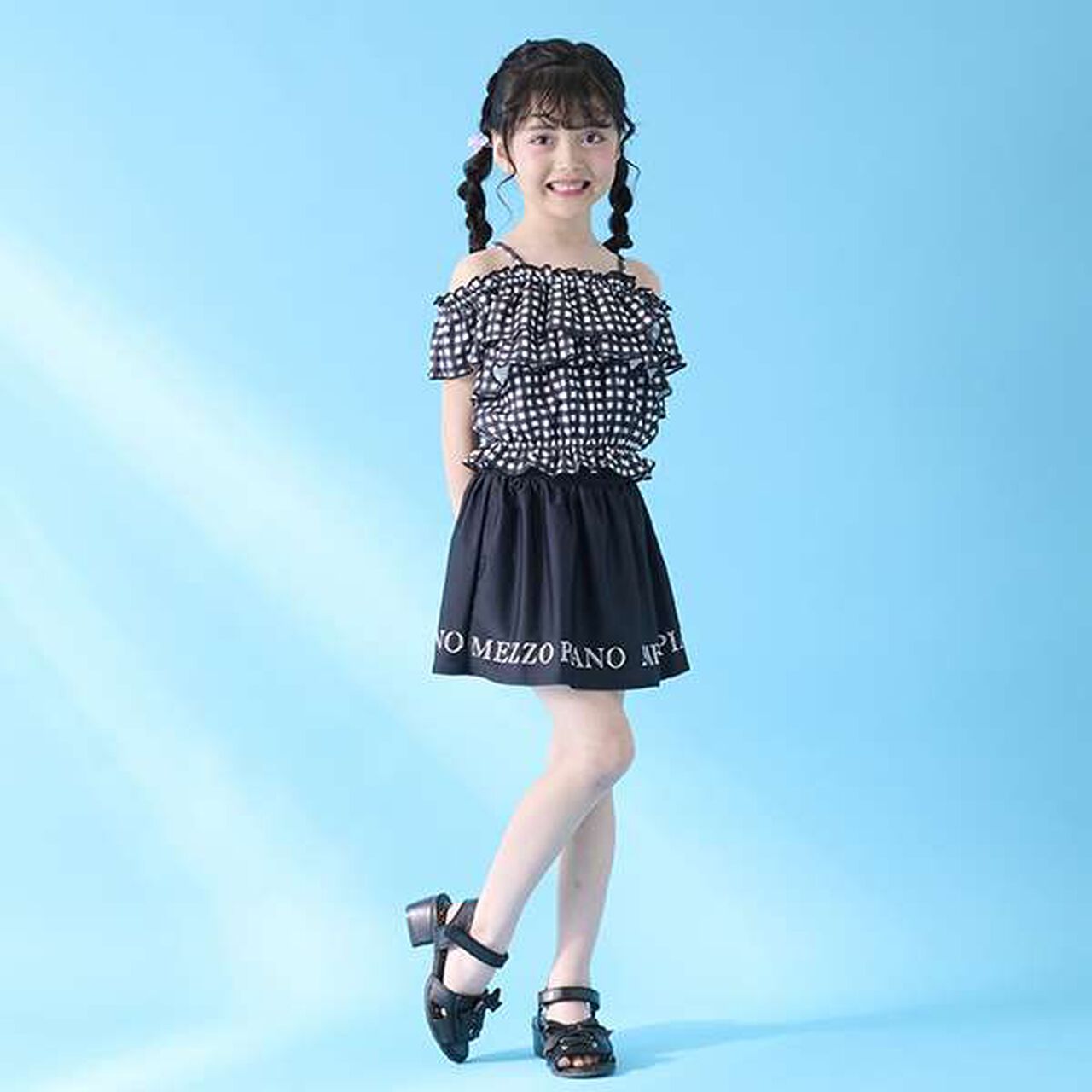 [SWIM] Off-Shoulder Frill Separate Swimsuit,Light pink, large image number 18