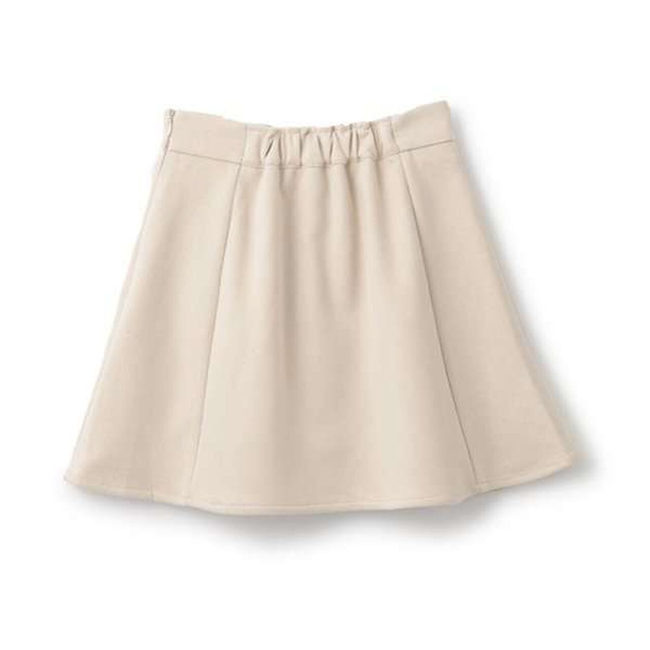 [AMI] Ponte Suede Skirt with Shorts,Mocha tea, large image number 1