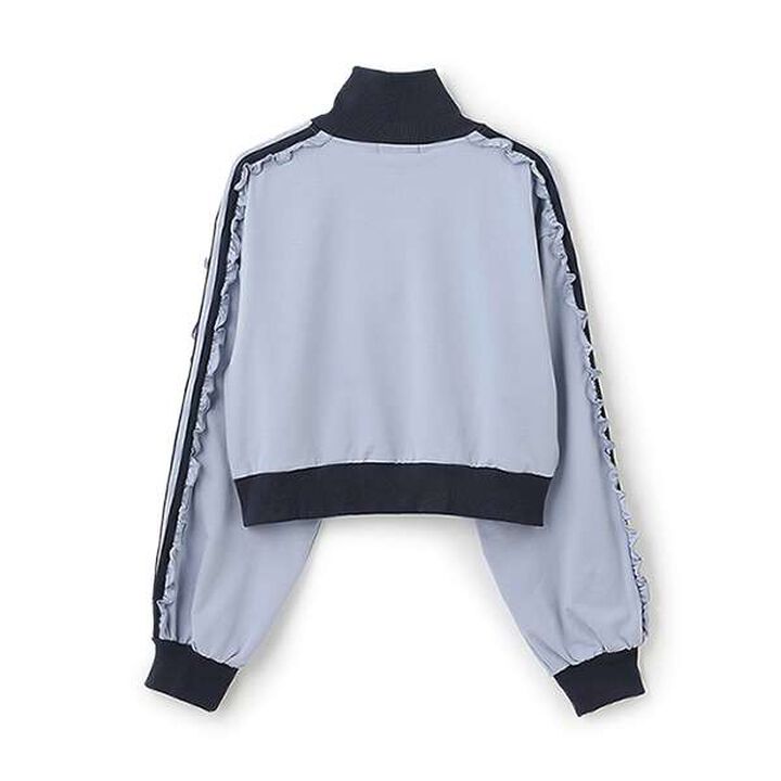 Athletic Zip-Up Track Jacket,Black, medium image number 1