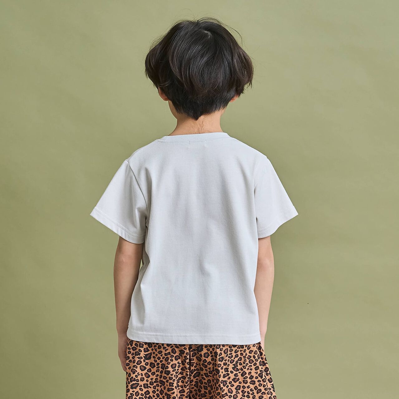 [Anti-Stain, Quick-Dry, Shape Retaining] Assorted Printed T-Shirts - 8 Patterns Available,Ivory, large image number 24