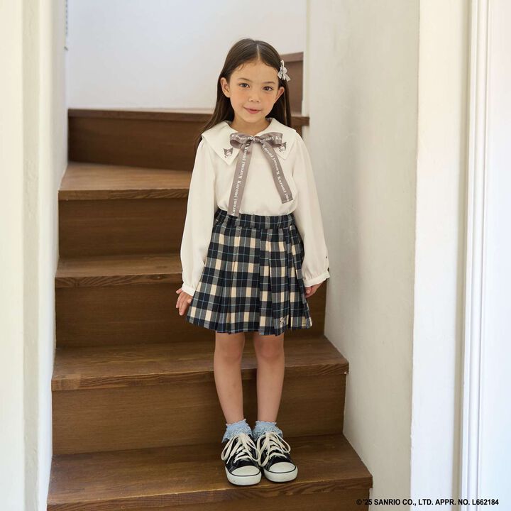 Sanrio Characters Bow Tie Blouse,Black, medium image number 22