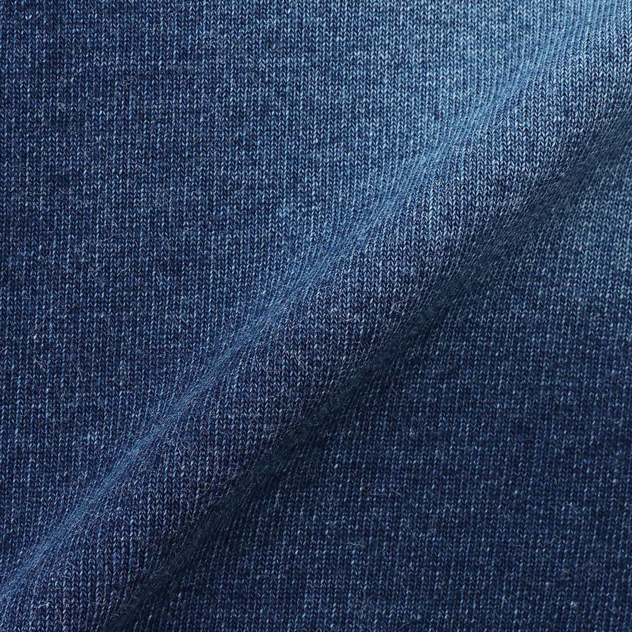 Citrus Knit Denim Pants,Navy, large image number 7