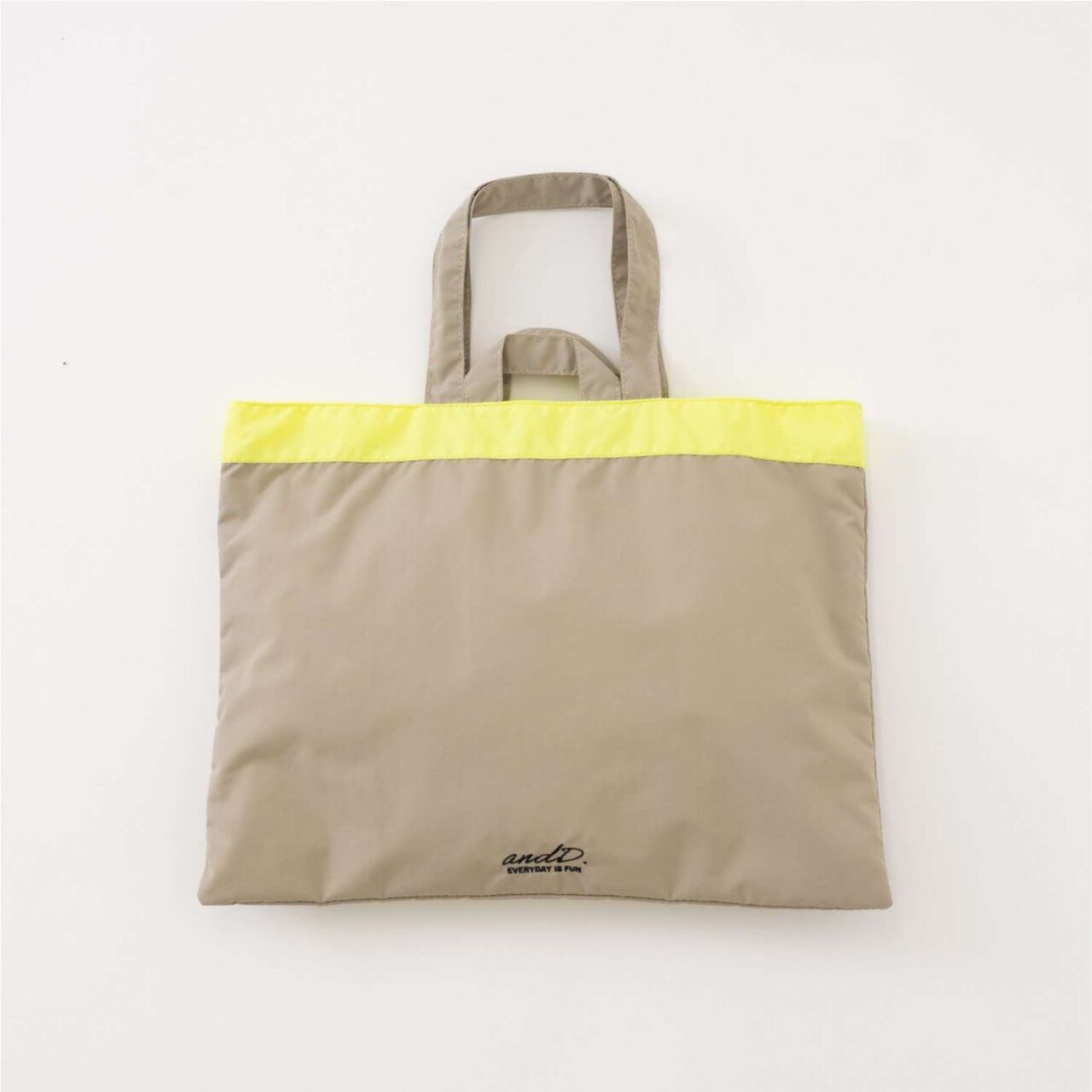 Water-Repellent Reversible Bi-Color Lesson Tote,Beige, large image number 14