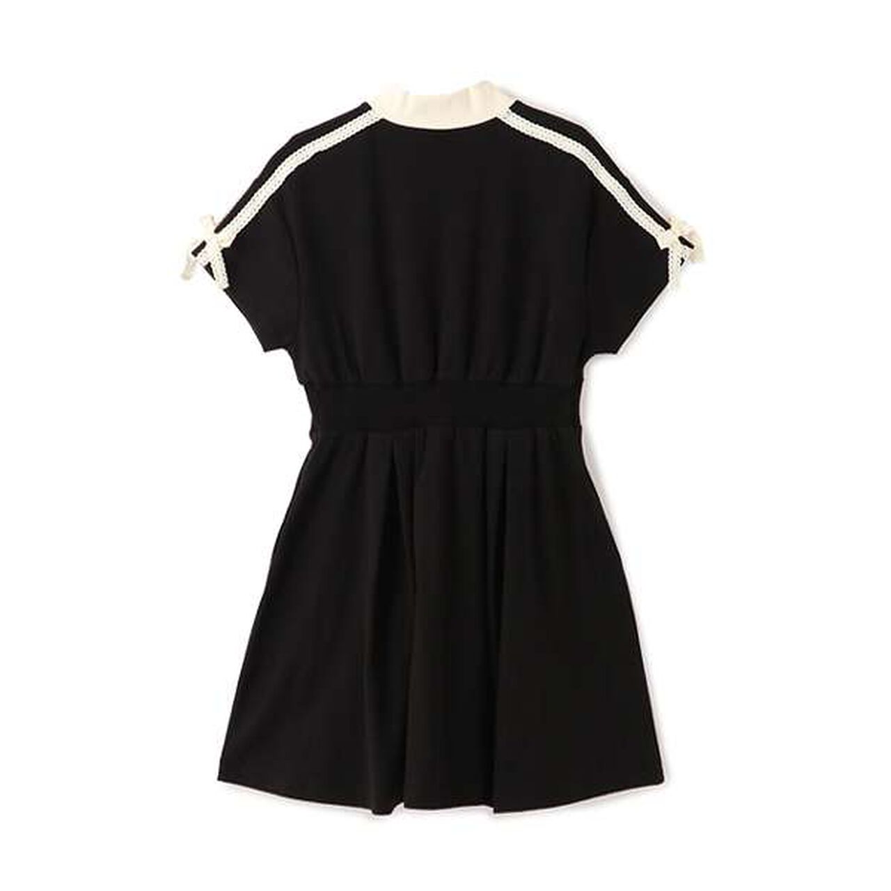 Track One-Piece Dress,Black, large image number 1