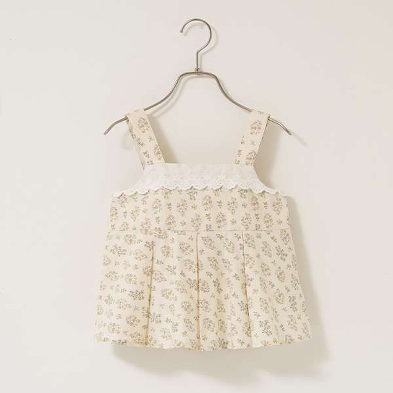 Pattern Assorted Peplum Camisole,Sax blue, large image number 12