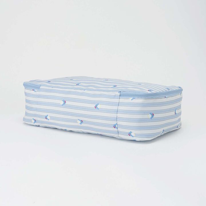 [Water Repellent] All-Over Pattern Travel Pouch,Light blue, medium image number 4
