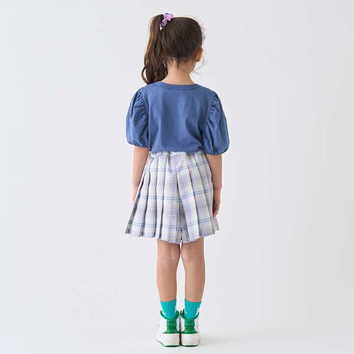 Check Pleats Culottes,Black, medium image number 20