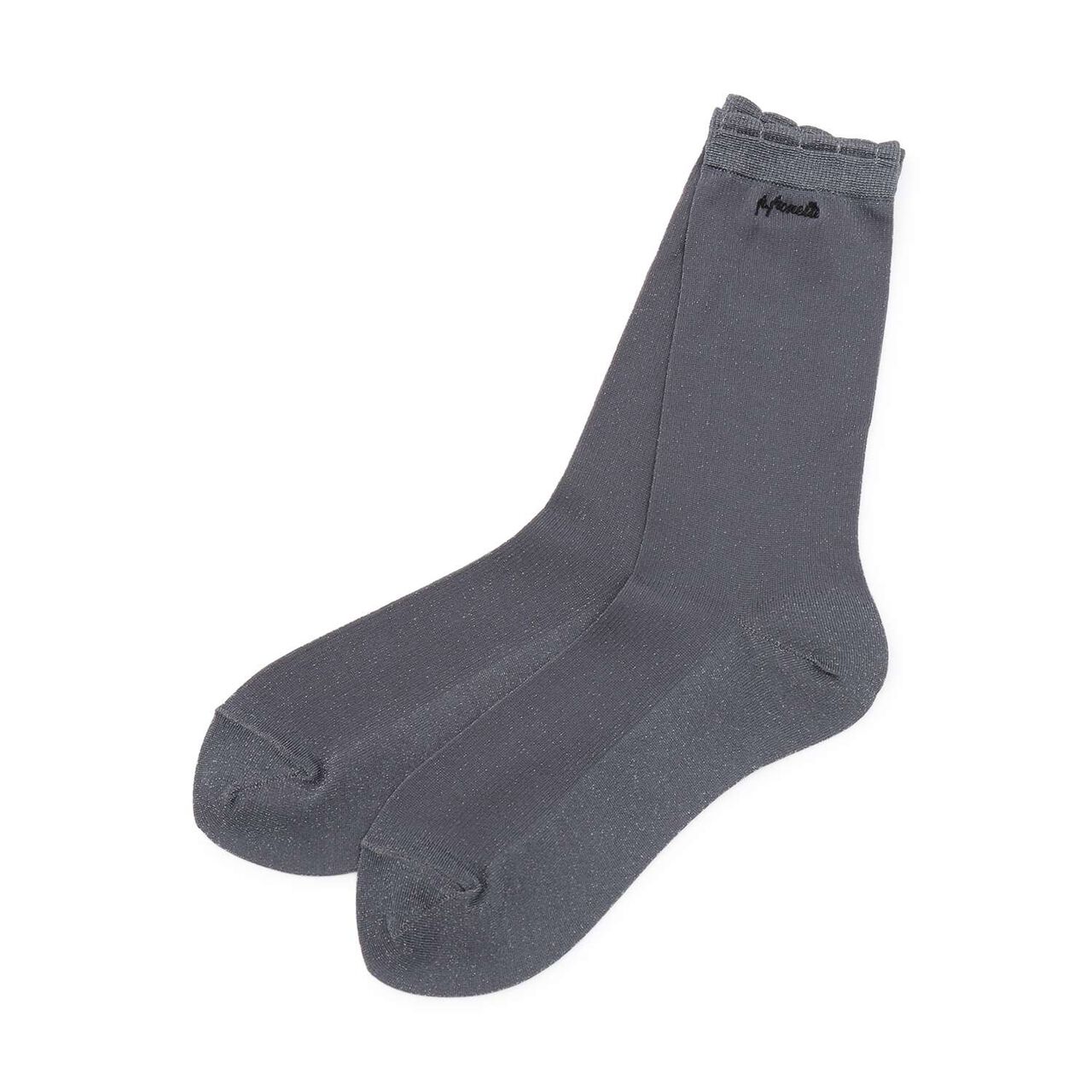 Lame Crew Socks,Blue gray, large image number 0