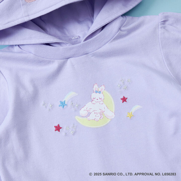 [Cinnamoroll Collaboration] One-Piece Dress with Hood,Sax blue, medium image number 18