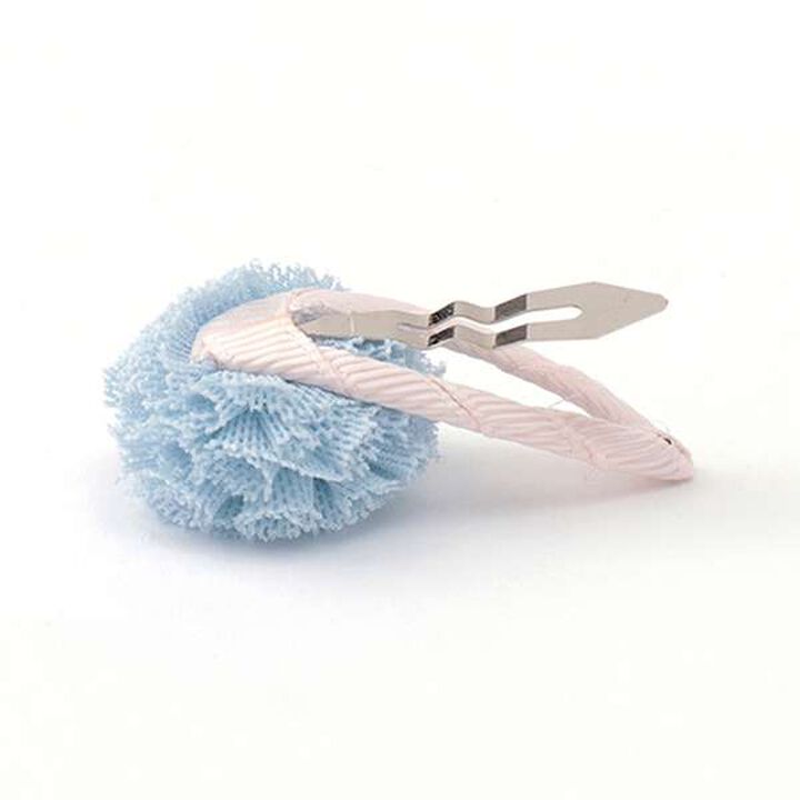 Pom Pom Hair Pins 2P,Light blue, medium image number 2