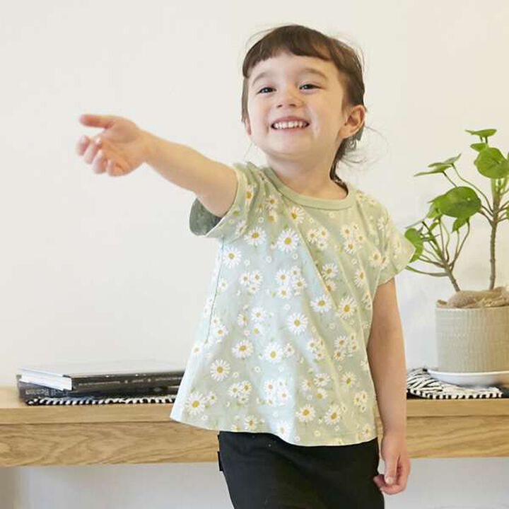 Affordable Girls Short Sleeve T-Shirt,Orange, medium image number 24