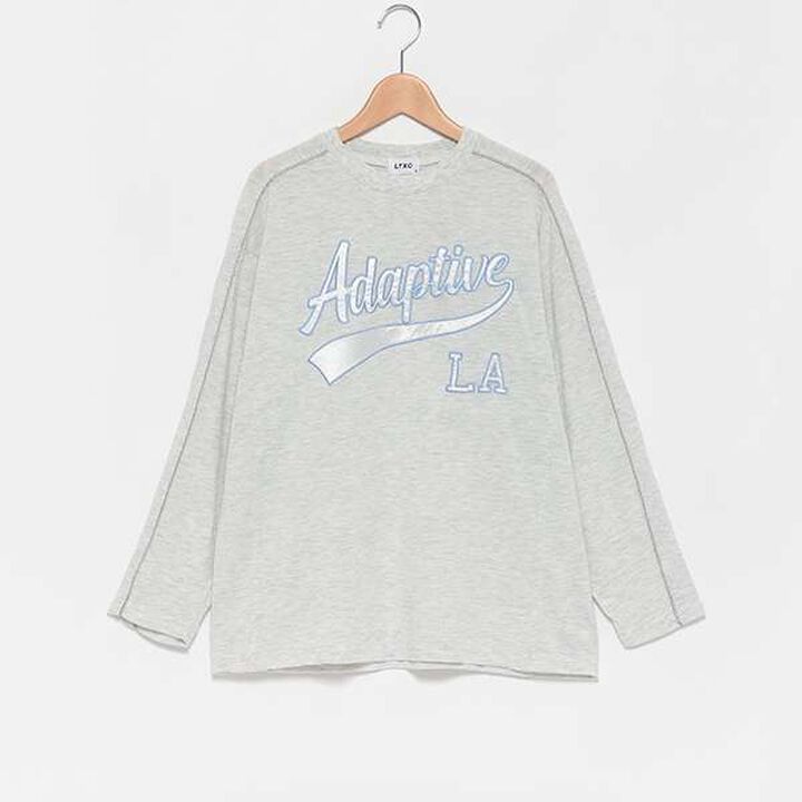 [LTXC] Quick-Dry Appliqu&eacute; Long Sleeve T-Shirt,Black, medium image number 8