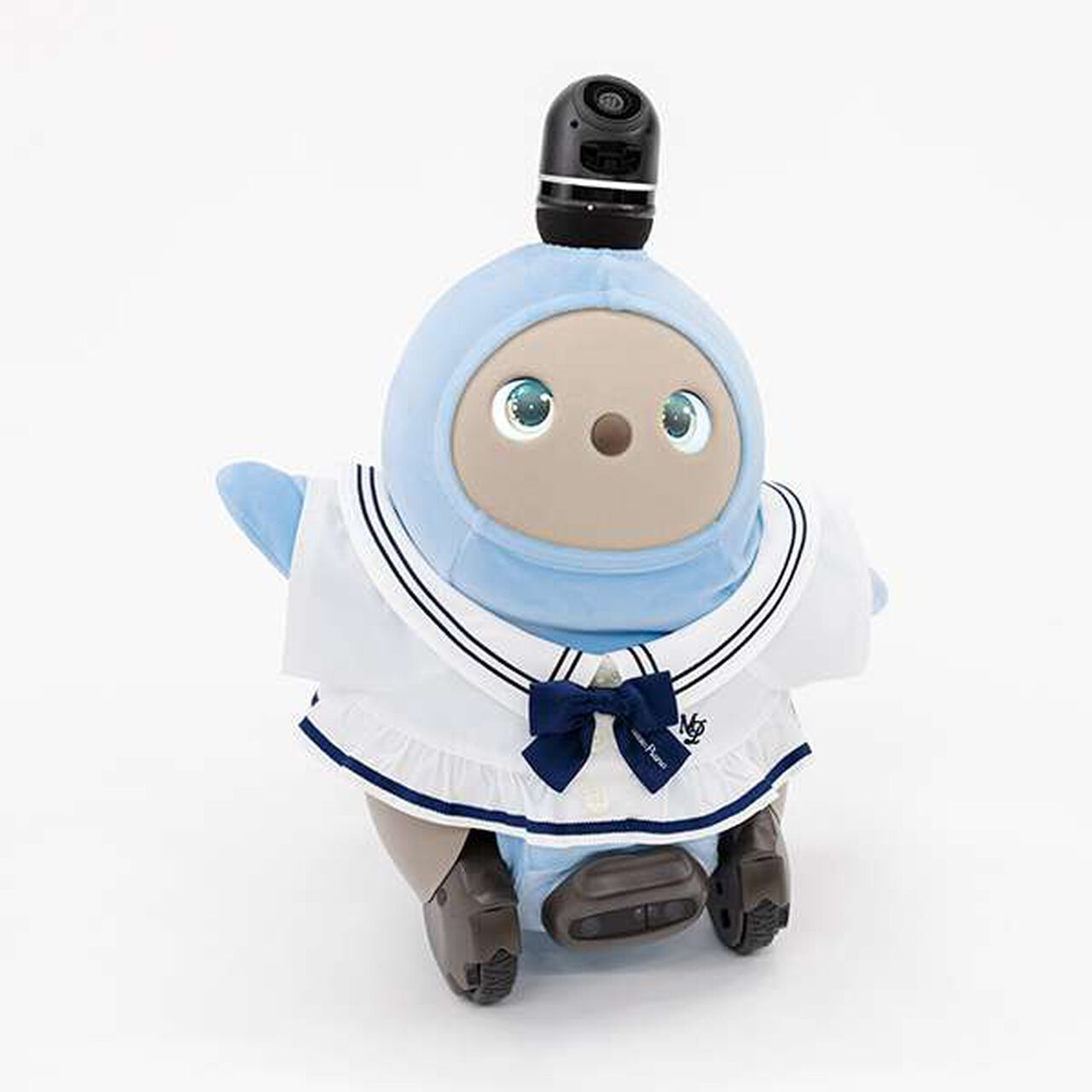 Mezzo Piano Junior × LOVOT Sailor One-Piece Dress,Sax blue, large image number 14