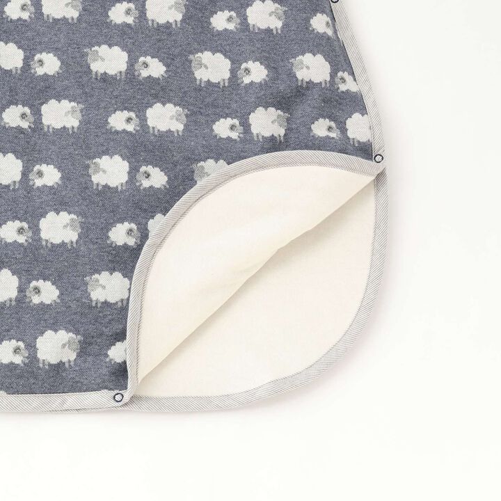Organic Jacquard Sleeper,Navy, medium image number 4