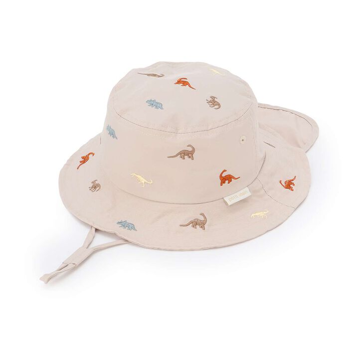 [Heat-Resistant] Embroidered Bucket Hat,Light pink, medium image number 12
