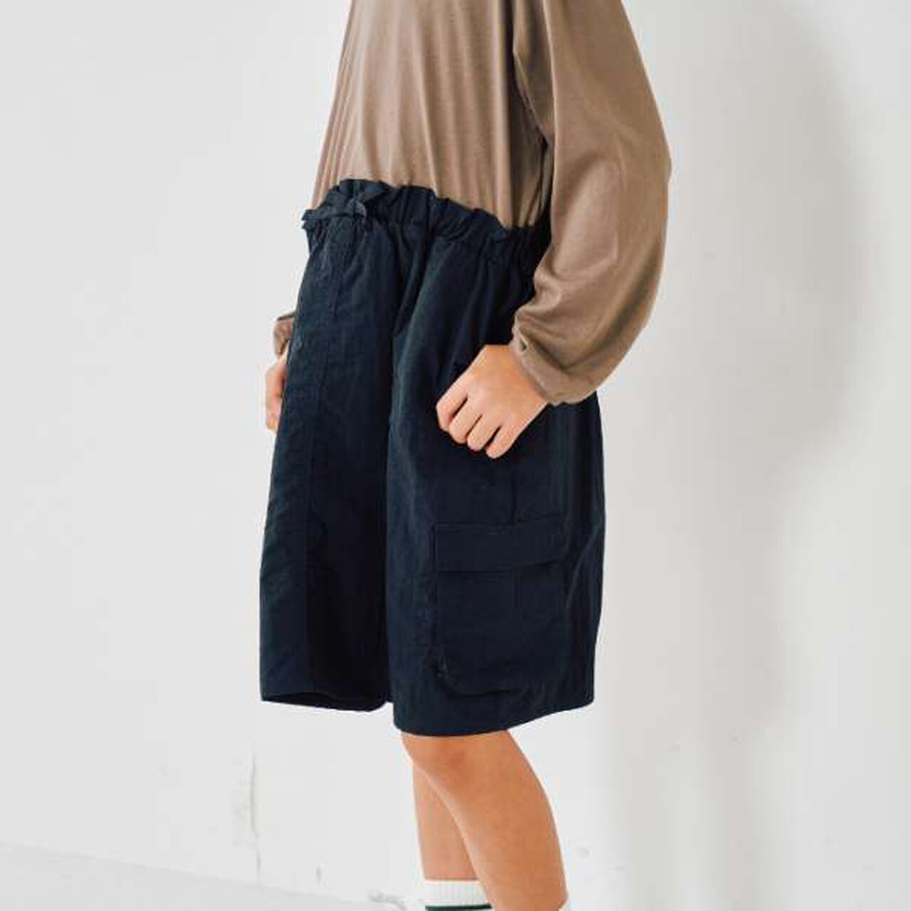 Cargo Skirt Dress,Off white, large image number 12