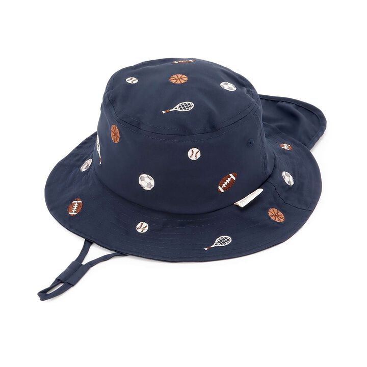 [Heat-Resistant] Embroidered Bucket Hat,Light pink, medium image number 13