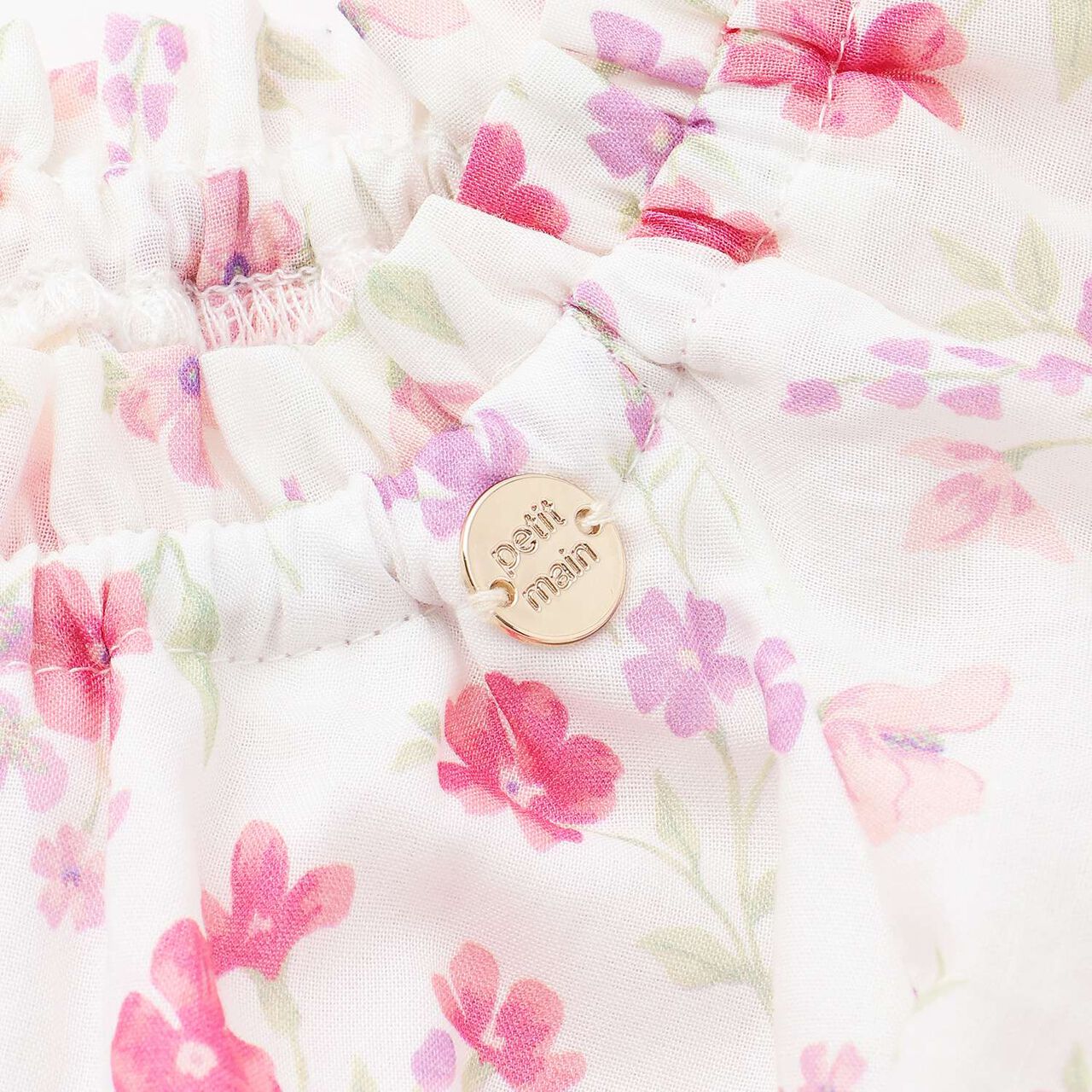 Link Floral Pattern A-Line One-Piece Dress,Blue, large image number 5