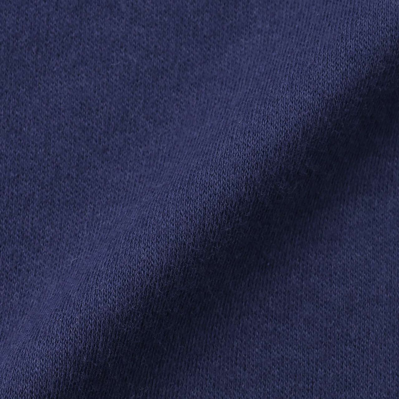 Smooth Loungewear Outfit Set,Navy, large image number 12