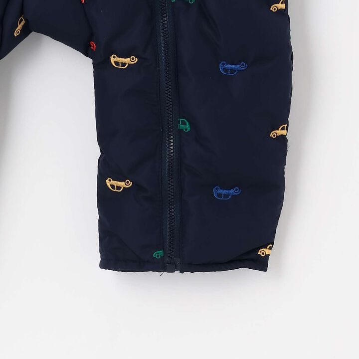 Assorted Embroidered Padded Jumpsuit,Ivory, medium image number 7