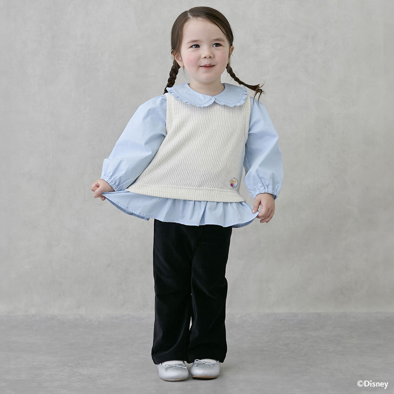 [Frozen] Vest Docking Top,Gray, large image number 3