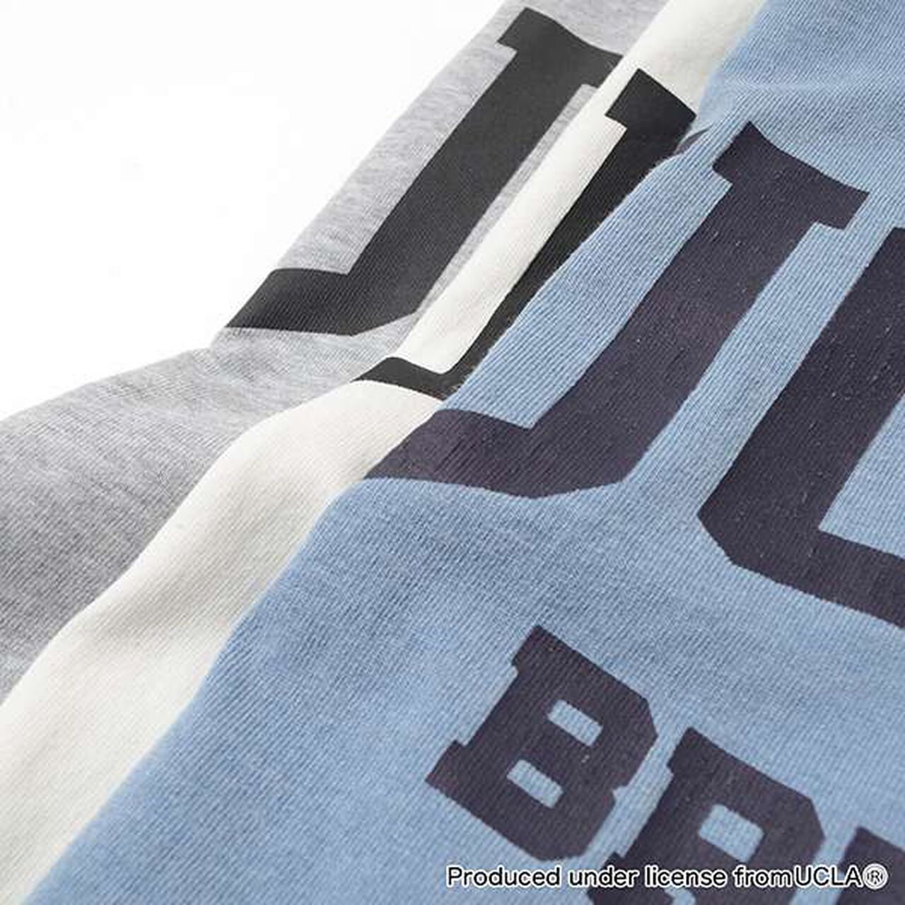 [UCLA] Cotton Front UCLA Logo Short Sleeve T-Shirt,Light blue, large image number 10