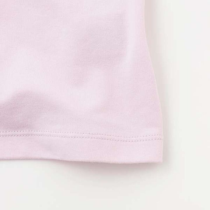 3 Pattern Sweets Mimi Print T-Shirt + Culottes Set,Lavender, medium image number 8