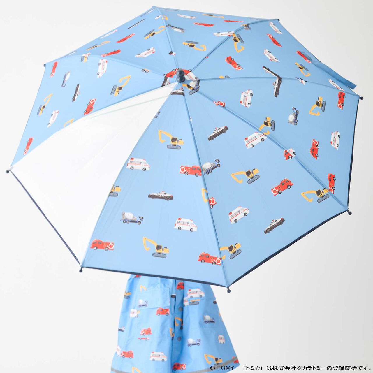 [TOMICA] All-Over Pattern Umbrella,Blue gray, large image number 0
