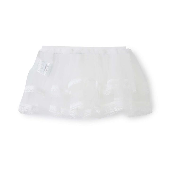 Tulle Frill Belt,Off white, medium image number 3