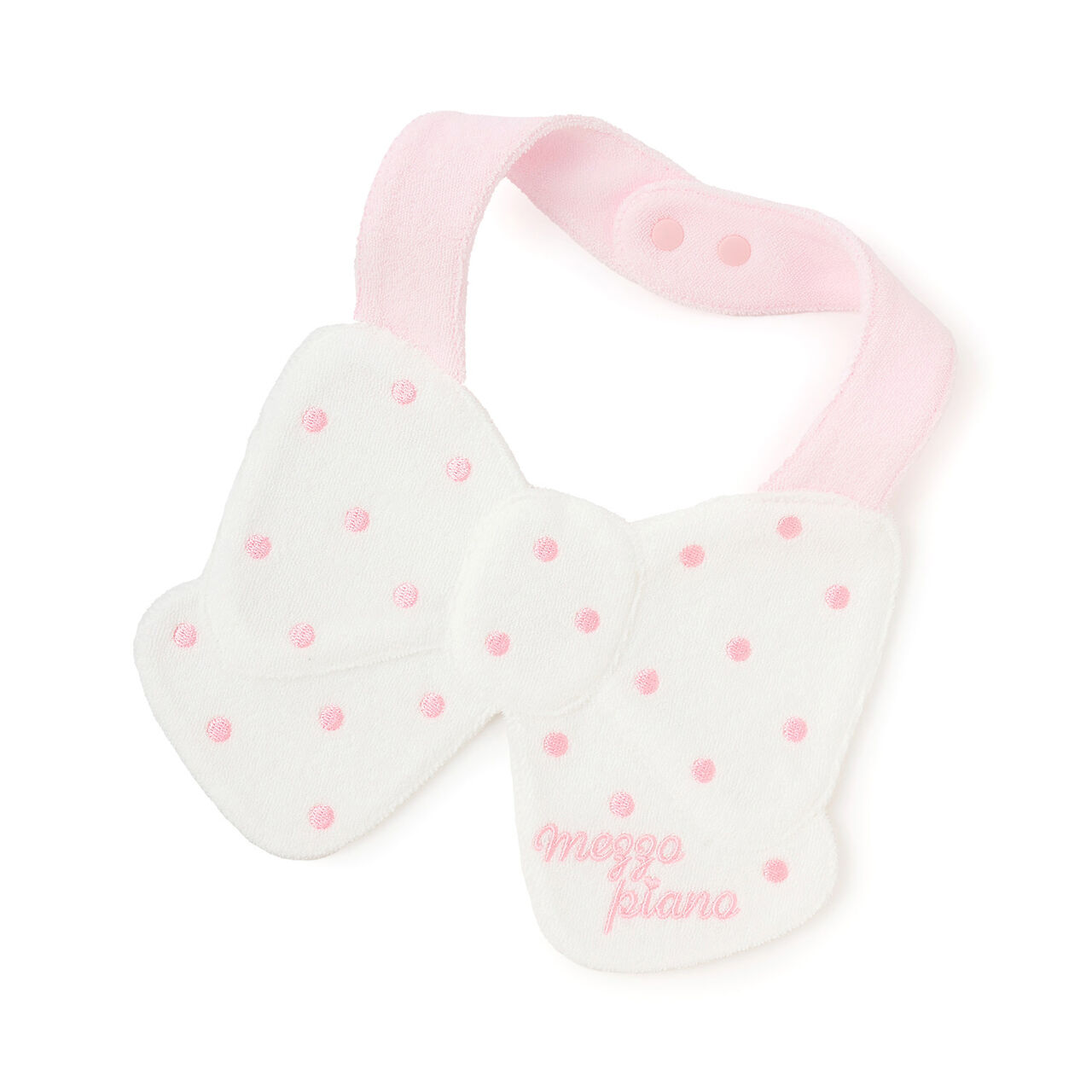 Ribbon-Shaped Bib,Off white, large image number 0