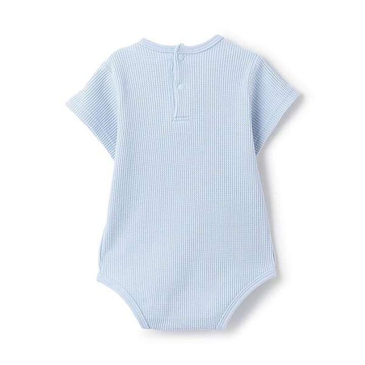 Bib-Attached Romper,Yellow, medium image number 1